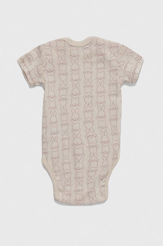 Βαμβακερά φορμάκια για μωρά United Colors of Benetton 2-pack ροζ 3GI70B00H.W.SEASONAL
