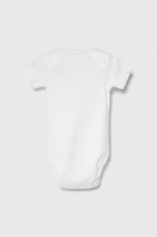 Bavlněné kojenecké body United Colors of Benetton 3-pack růžová 3GI70B079.W.SEASONAL