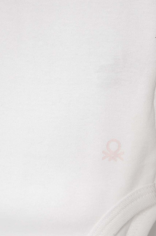 United Colors of Benetton body bawełniane niemowlęce 3-pack 3GI70B079.W.SEASONAL