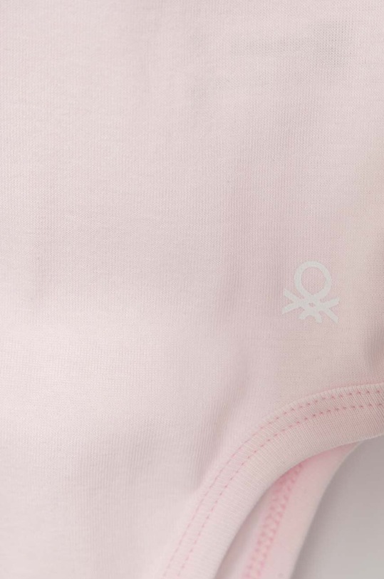 United Colors of Benetton body bawełniane niemowlęce 3-pack 3GI70B079.W.SEASONAL