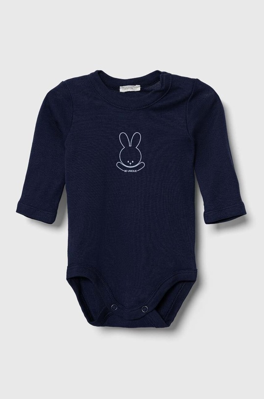 United Colors of Benetton pamut baba body Bébi termékek sötétkék 3I9WAB00E.W.SEASONAL