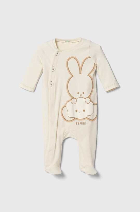 Φόρμες μωρού United Colors of Benetton μπεζ 37YW0T01G.W.SEASONAL