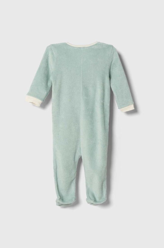 Βρεφικές βαμβακερές ρόμπες United Colors of Benetton 3TMB0T01E.W.SEASONAL τιρκουάζ AW23