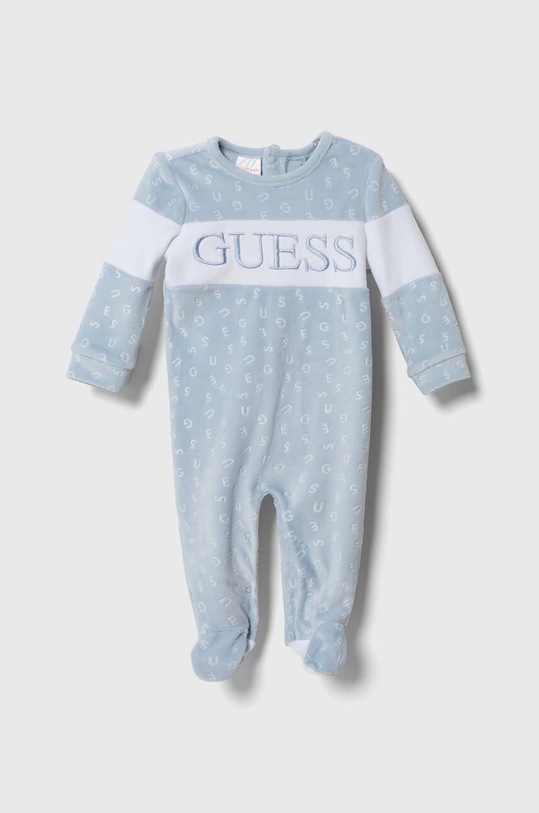 Guess śpioszki niemowlęce Gift Box niebieski H3BW02.KA2X0.9BYX