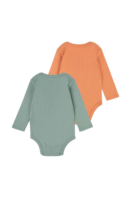 Bodi za bebe Levi's 2-pack NL0308 zelena AW23