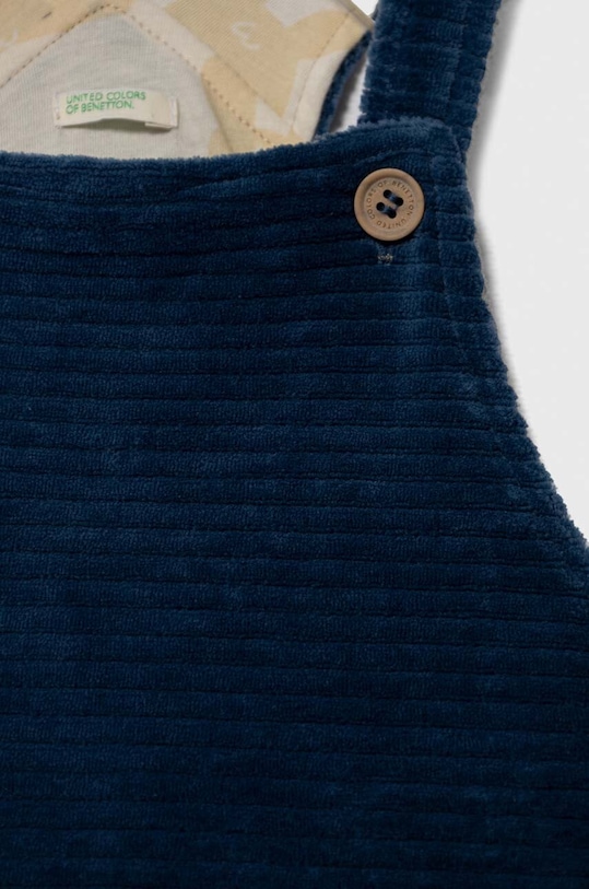 Dječaci Tregerice za bebe United Colors of Benetton 3MCDAT00S.W.SEASONAL mornarsko plava