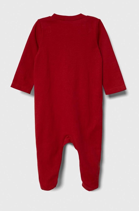 Βρεφικές βαμβακερές ρόμπες United Colors of Benetton 34B10T01J.W.SEASONAL κόκκινο AW23