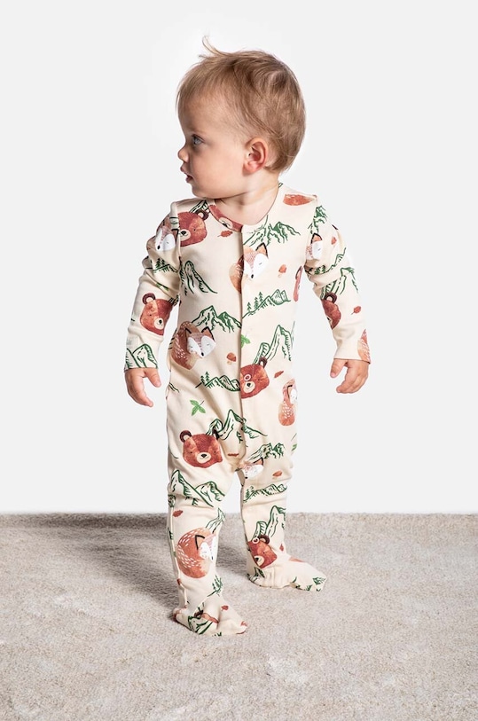 Дитячі бавовняні повзунки Coccodrillo ZC3404102USB