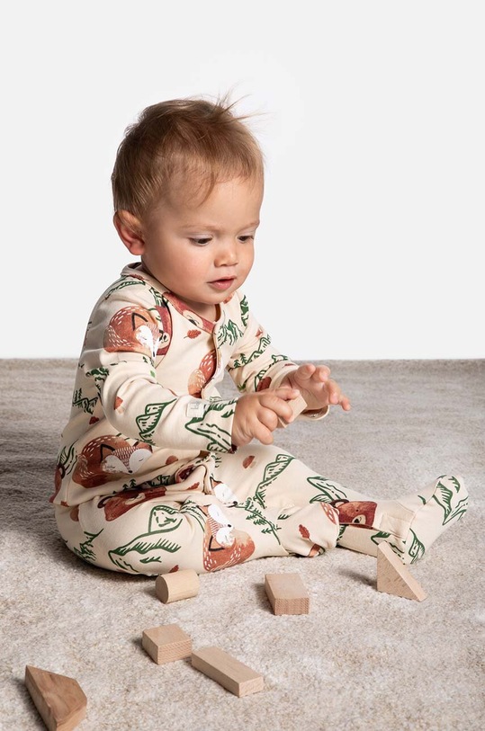 Дитячі бавовняні повзунки Coccodrillo ZC3404102USB