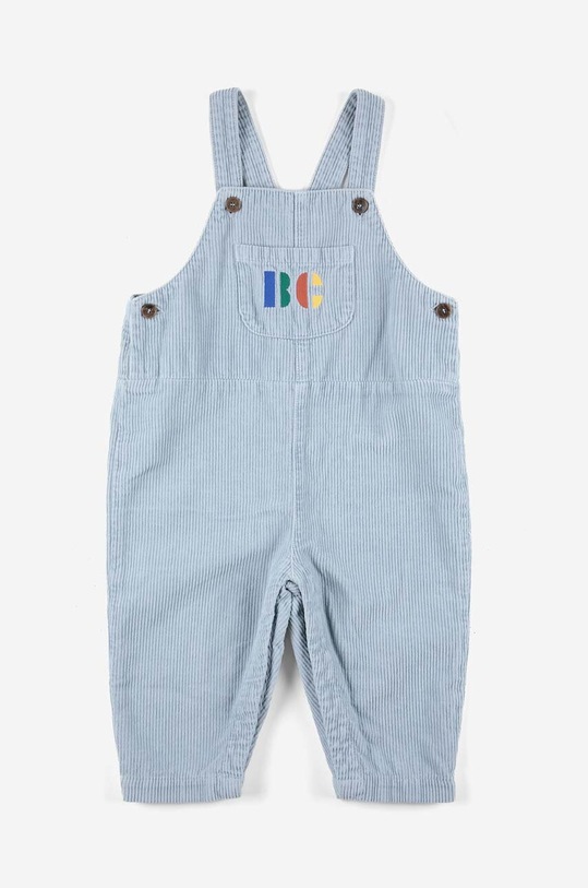 Bobo Choses ogrodniczki niemowlęce 223AB081 niebieski AW23