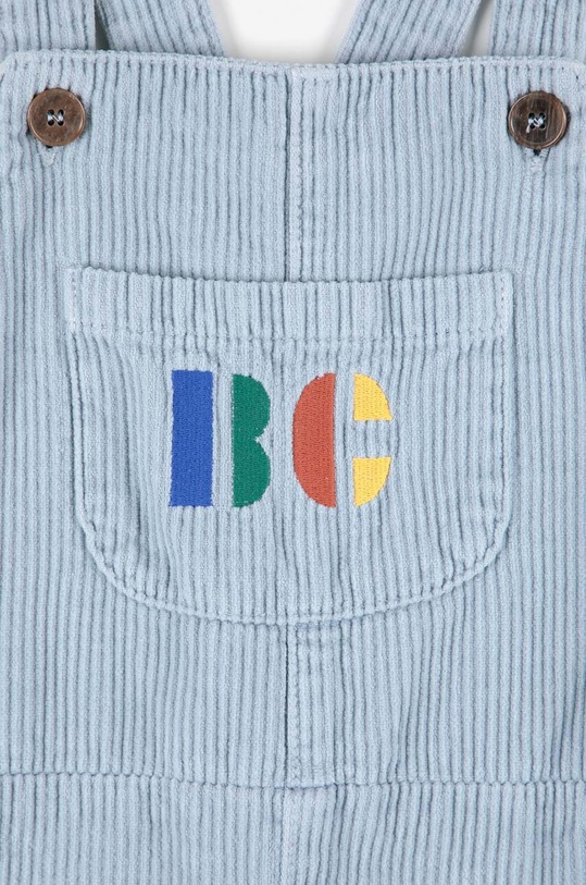 Bobo Choses ogrodniczki niemowlęce niebieski 223AB081