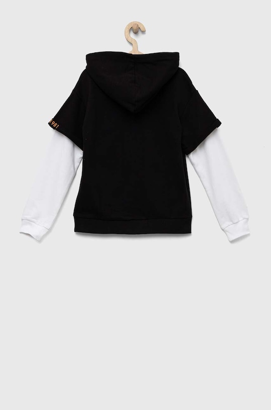 Dečki Otroški bombažen pulover Guess L3YQ00.KA6R3.9BYX črna