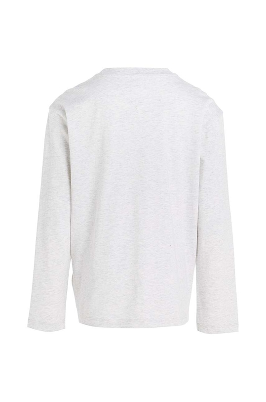 Dječaci Dječja pamučna majica dugih rukava Tommy Hilfiger KB0KB08429.74.122.9BYX siva