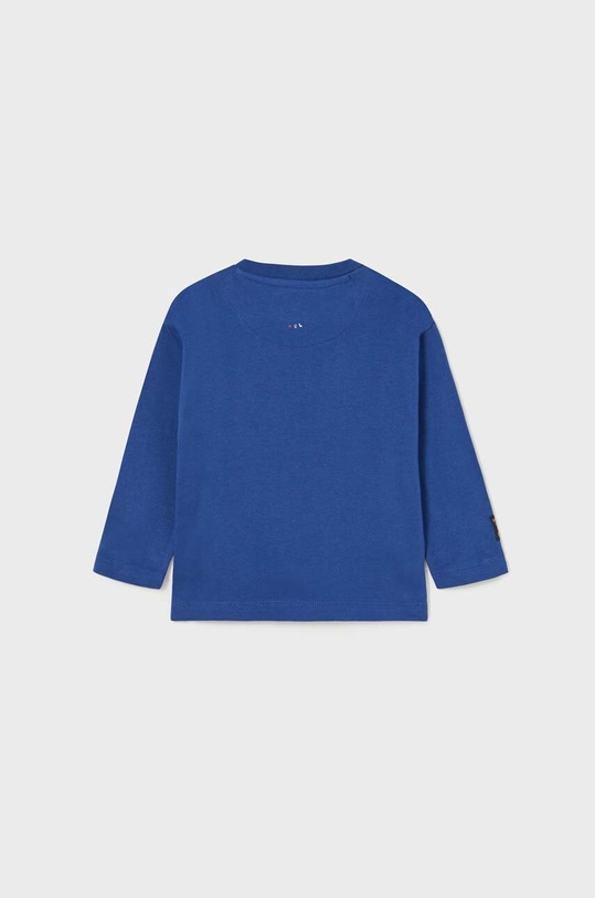Mayoral longsleeve bawełniany niemowlęcy 2015.3B.Baby.9BYX niebieski AW23