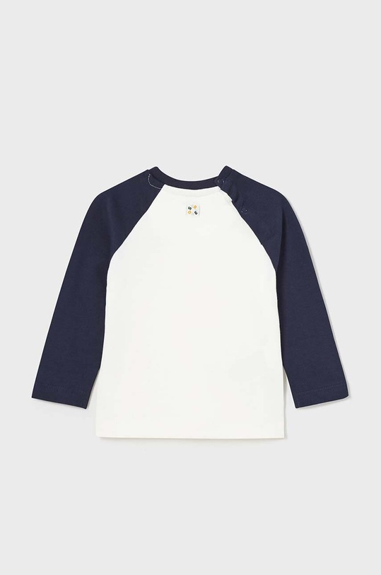 Chłopiec Mayoral longsleeve bawełniany niemowlęcy 2016.3C.Baby.9BYX granatowy