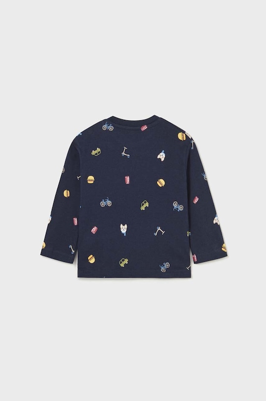 Dětský bavlněný dlouhý rukáv Mayoral 2021.3E.Baby.9BYX námořnická modř AW23