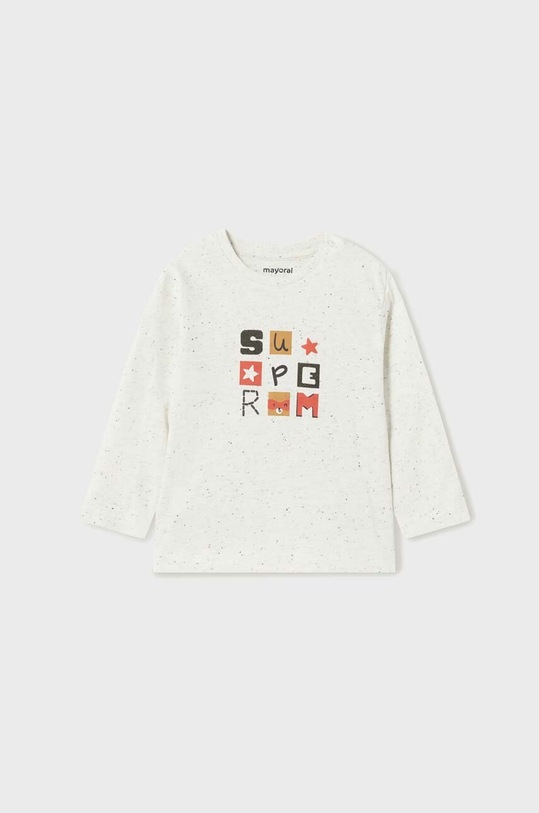 Mayoral longsleeve niemowlęcy okrągły beżowy 2027.3G.Baby.9BYX