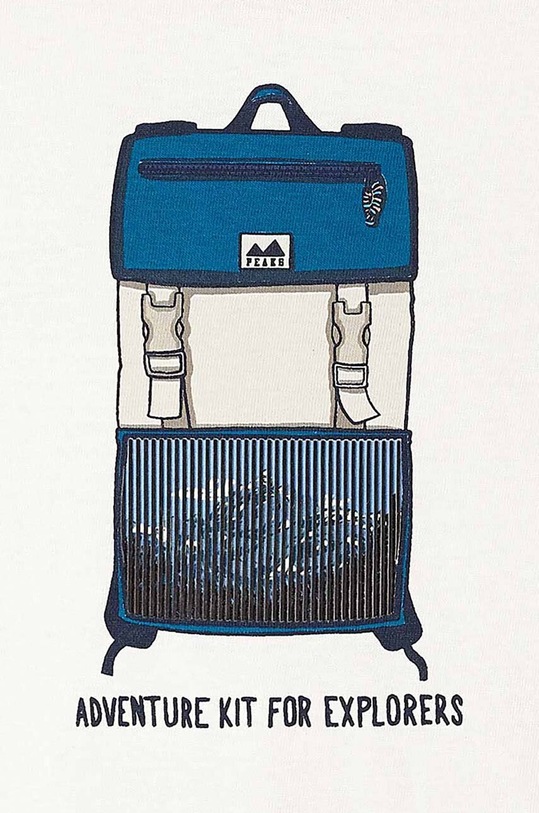 Mayoral longsleeve bawełniany dziecięcy beżowy 4028.5E.Mini.9BYX