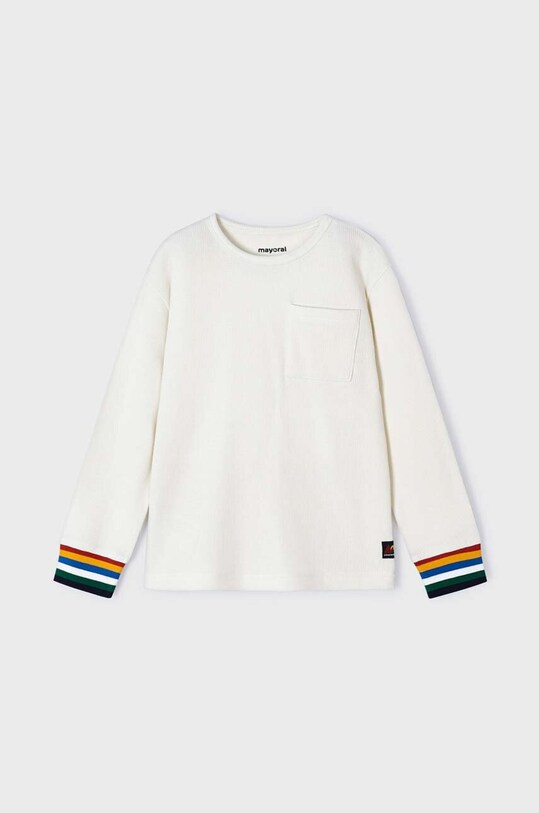 Mayoral longsleeve dziecięcy beżowy 4031.5E.Mini.9BYX