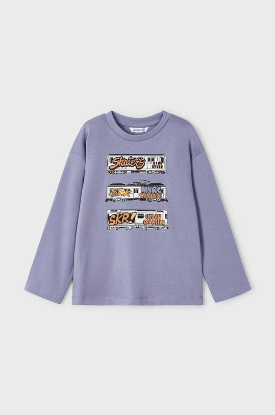 Mayoral gyerek pamut hosszú ujjú felső 2 db 4034.5F.Mini.9BYX lila AW23