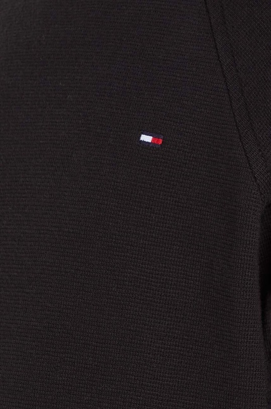 Tommy Hilfiger longsleeve bawełniany dziecięcy czarny KB0KB08611.128.176.9BYX