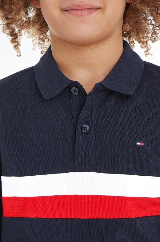 Tommy Hilfiger longsleeve dziecięcy KB0KB08656.128.176.9BYX granatowy