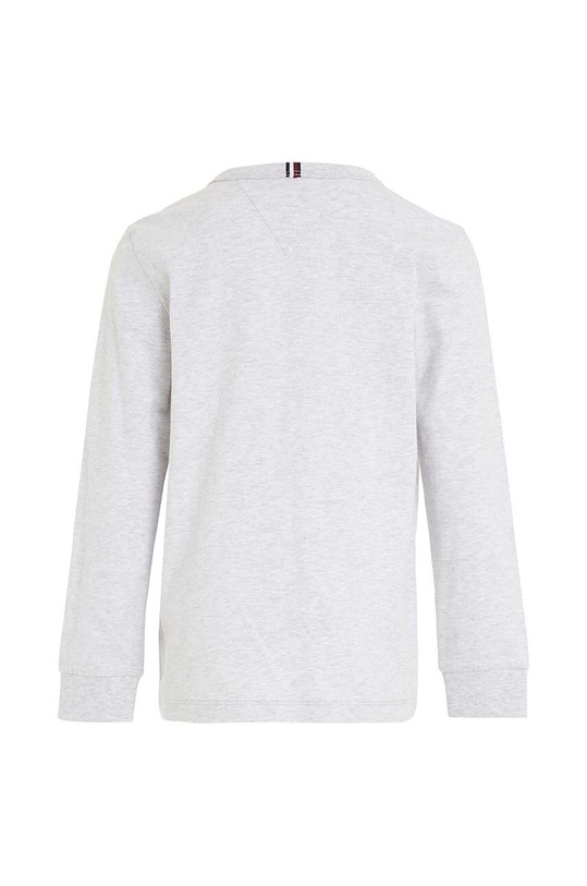 Chłopiec Tommy Hilfiger longsleeve bawełniany dziecięcy KB0KB08554.128.176.9BYX szary