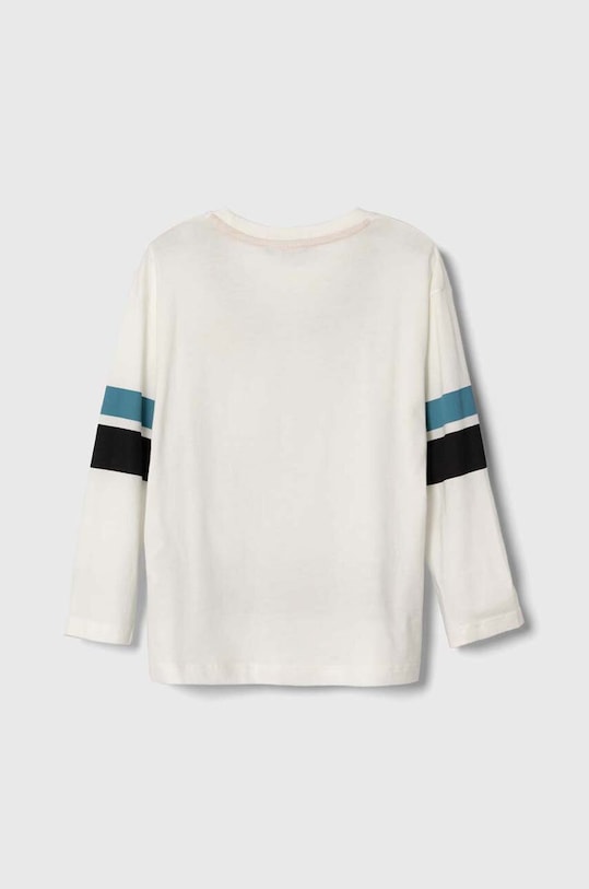 Παιδικό βαμβακερό μακρυμάνικο Sisley 3096X103C.G.SEASONAL λευκό AW23