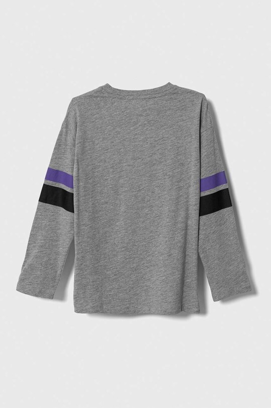 Παιδικό βαμβακερό μακρυμάνικο Sisley 3096X103C.G.SEASONAL γκρί AW23