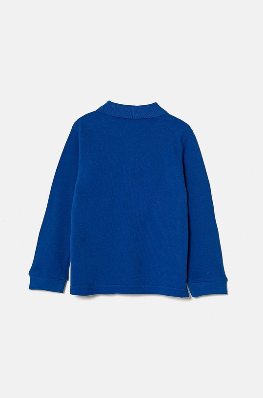 Detská bavlnená košeľa s dlhým rukávom United Colors of Benetton 3089G3009.P.SEASONAL tmavomodrá AW24