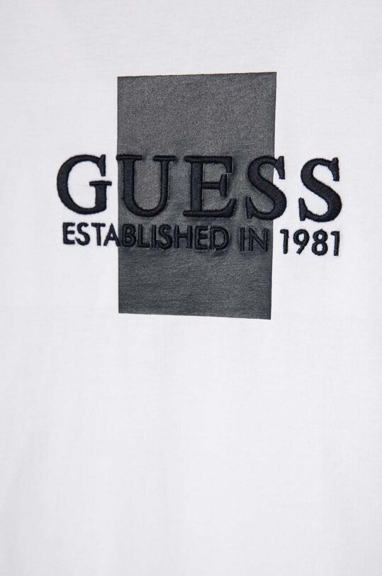 Детска блуза с дълги ръкави Guess бял L3BI10.I3Z14.9BYX