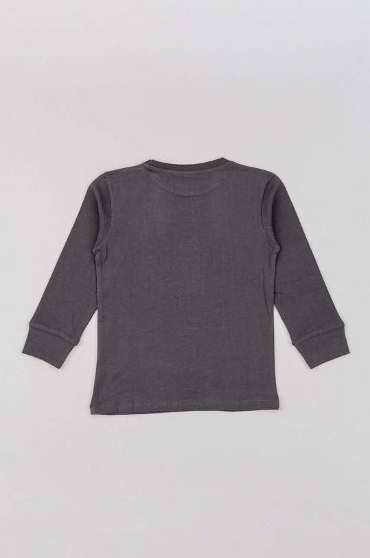 Chłopiec zippy longsleeve bawełniany dziecięcy 3105542402 szary