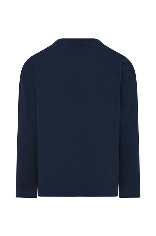 Хлопковый детский лонгслив Lego 12010888 тёмно-синий AW23