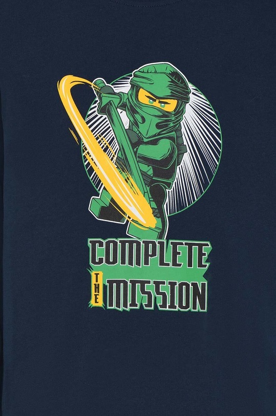 Мальчик Хлопковый детский лонгслив Lego 12010888 тёмно-синий