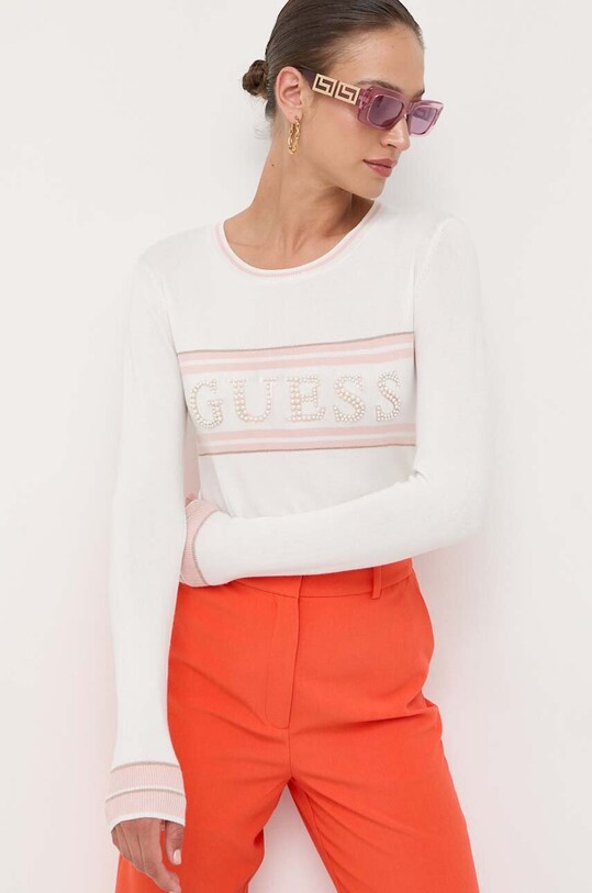 Guess sweter beżowy W3YR20.Z2NQ2