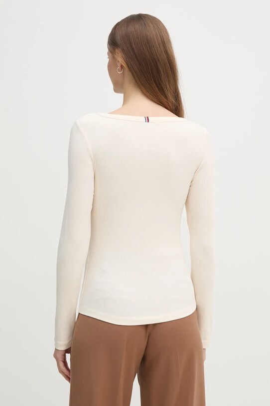Îmbrăcăminte Tommy Hilfiger longsleeve WW0WW38869 bej