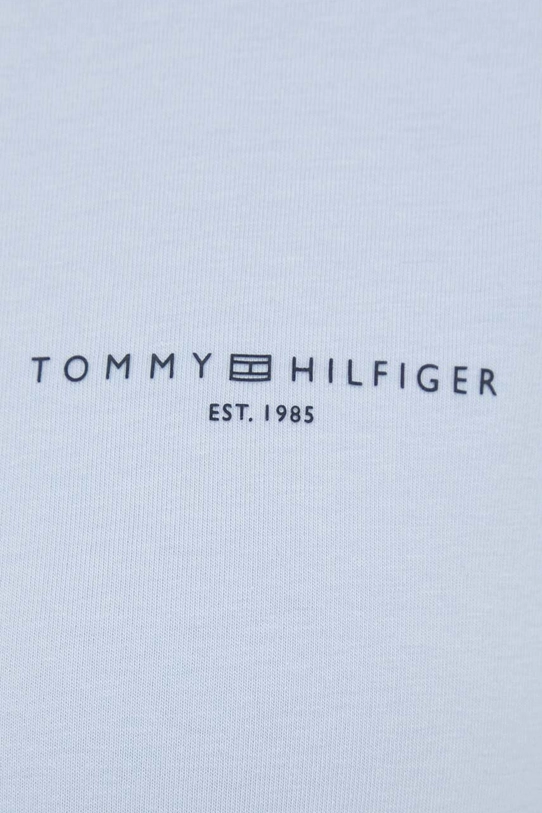 Лонгслів Tommy Hilfiger WW0WW39784 блакитний