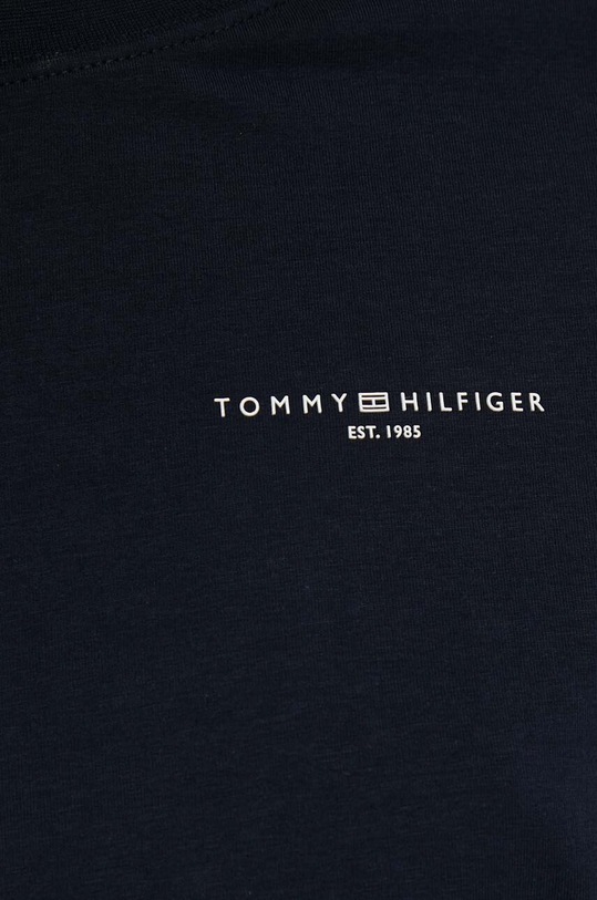 Majica z dolgimi rokavi Tommy Hilfiger WW0WW39784 mornarsko modra