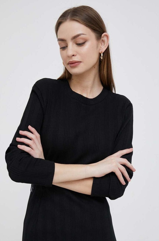 Longsleeve Calvin Klein Jeans J20J221596 μαύρο