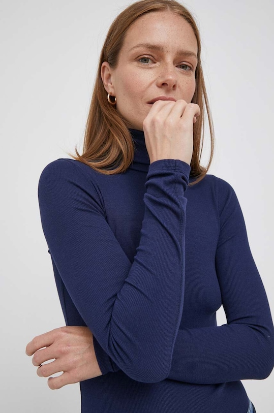 Polo Ralph Lauren hosszú ujjú elasztánnal sötétkék 211814422