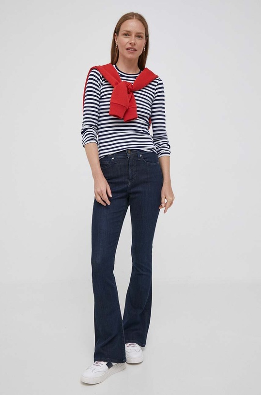 Polo Ralph Lauren pamut hosszúujjú 211891522 sötétkék AW23