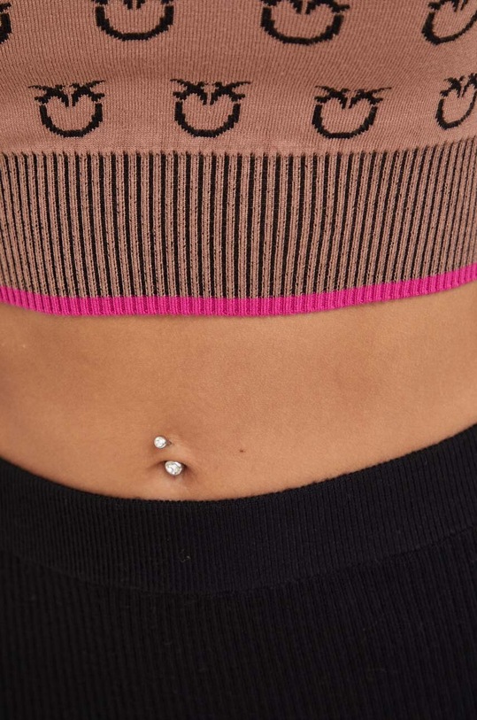 Pinko sweter 101561.A112 brązowy