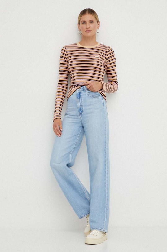Levi's longsleeve bawełniany 69555.0046 multicolor AW23