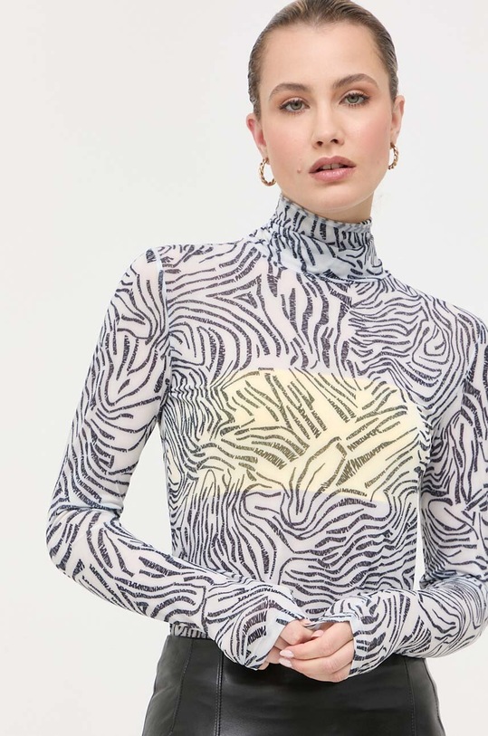 Patrizia Pepe hosszú ujjú 8M1200.J144 kék