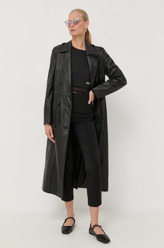 Patrizia Pepe hosszú ujjú 8M1542.J145 fekete AW23