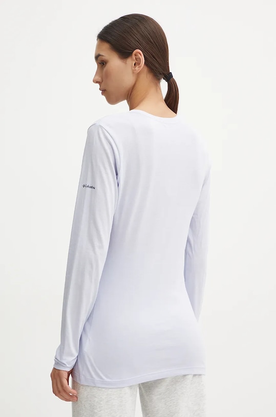 Oblečení Tričko s dlouhým rukávem Columbia 1960003 fialová