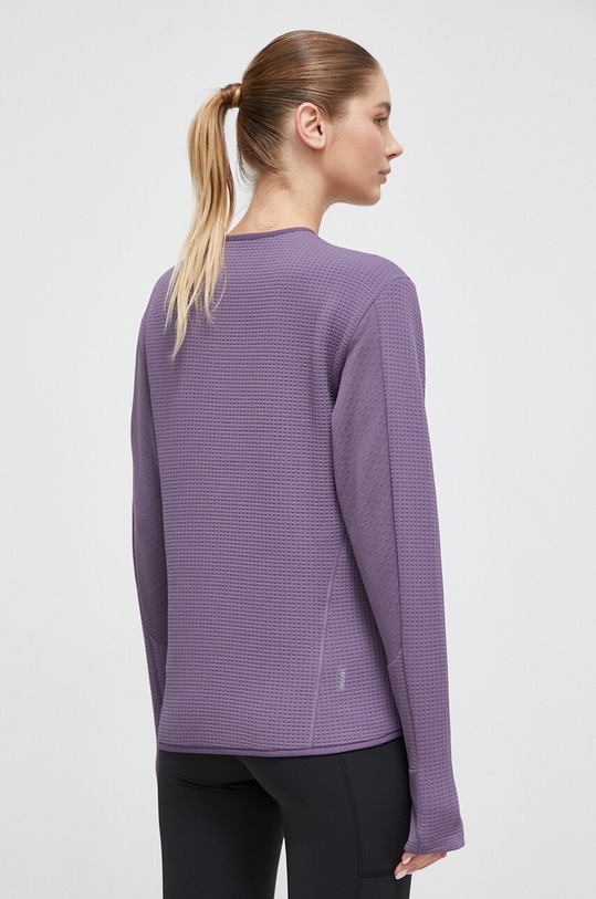 Odzież adidas Performance longsleeve do biegania IM1915 fioletowy