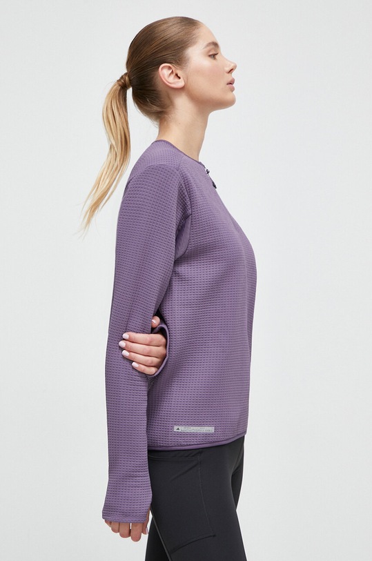 adidas Performance longsleeve do biegania fioletowy IM1915