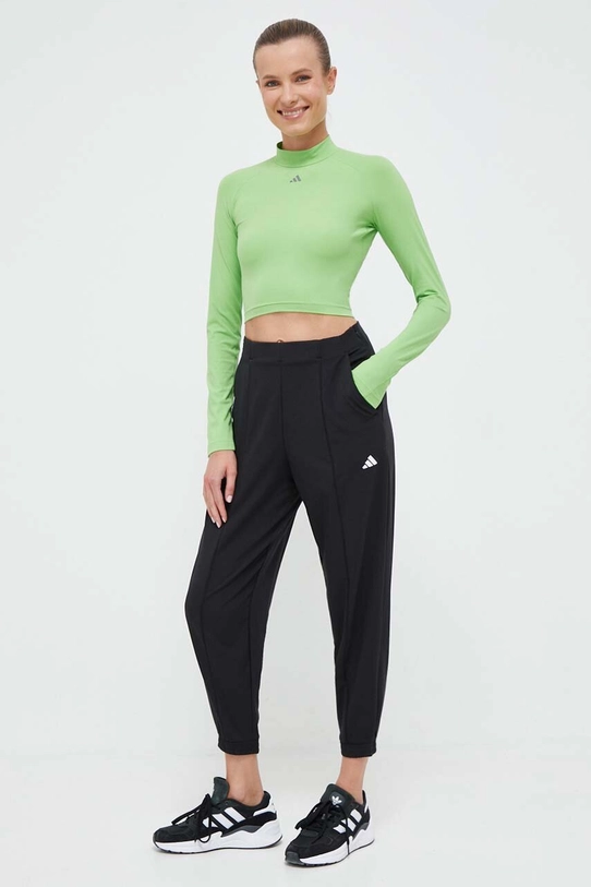 Лонгслив для тренировок adidas Performance HIIT IM2656 зелёный AW23