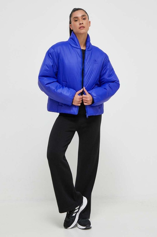Bavlnené tričko s dlhým rukávom adidas Originals IK4053 čierna AW23